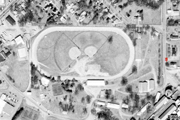 Caro Fairgrounds - Aerial Photo (newer photo)